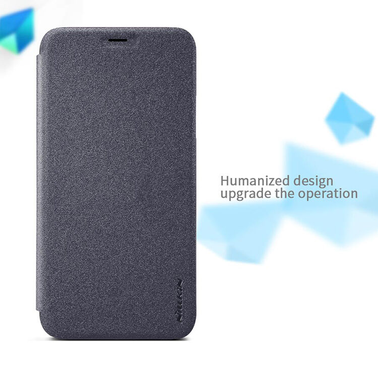 NILLKIN ochranné flip pouzdro pro Apple iPhone XS / iPhone X - černé