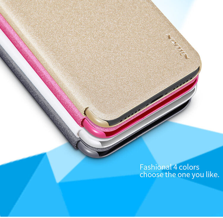 NILLKIN ochranné flip pouzdro pro Apple iPhone XS / iPhone X - černé