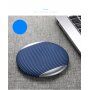 Bezdrátová QI nabíječka s neklouzavým povrchem pro Apple iPhone - modro / stříbrná