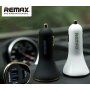 REMAX nabíječka do auta se třemi porty pro Apple iPhone / iPad / iPod - černá