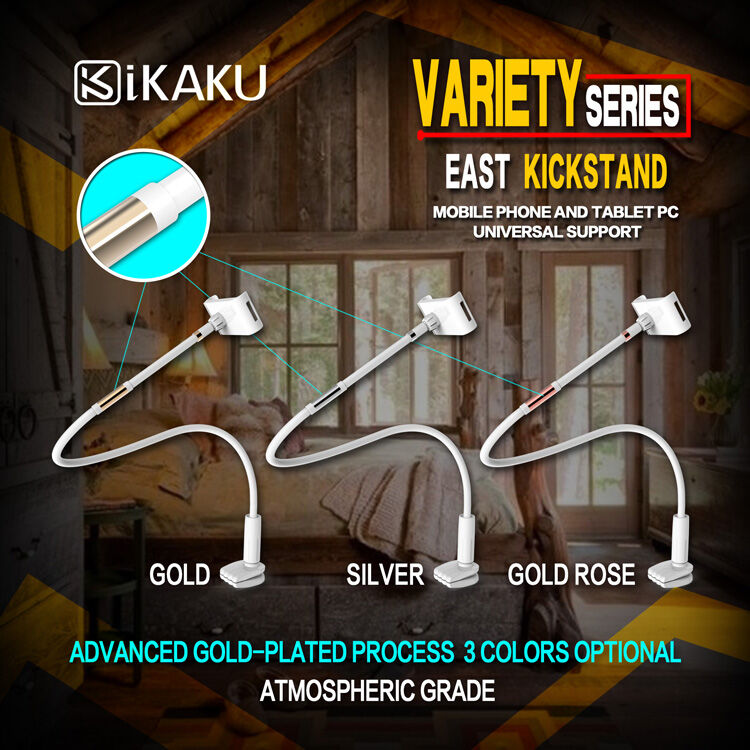 KAKUSIGA univerzální polohovatelný stojan pro iPhone / iPad - zlatý