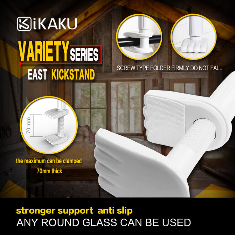 KAKUSIGA univerzální polohovatelný stojan pro iPhone / iPad - stříbrný