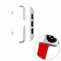 Náhradní kovová přezka k řemínku pro Apple Watch 42mm / 41mm / 40mm / 38mm - 2 ks - stříbrná