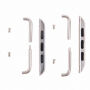 Náhradní kovová přezka k řemínku pro Apple Watch Ultra 49mm / 46mm / 45mm / 44mm / 42mm - 2 ks - stříbrná