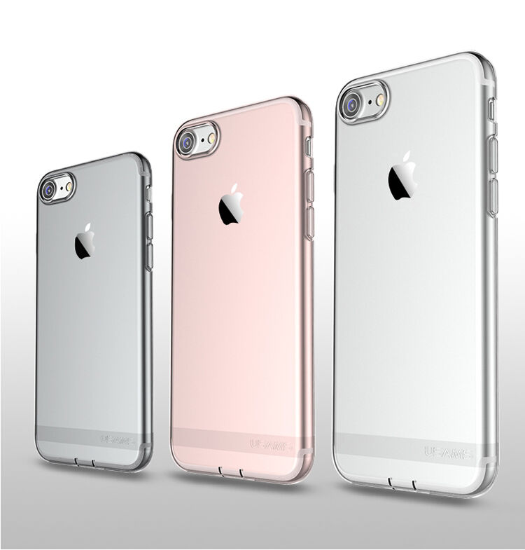 USAMS tenký kryt se záslepkou Lightning konektoru pro Apple iPhone SE (2020/2022) / 8 / 7 - průhledný USAMS tenký kryt se záslepkou Lightning konektoru pro Apple iPhone SE (2020/2022) / 8 / 7 - průhledný