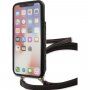 Guess 4G pouzdro s popruhem přes rameno pro iPhone X / XS - hnědé