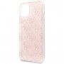 Guess 4G Glitter třpytivý kryt iPhone 11 Pro Max - světle růžový
