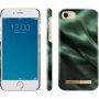 iDeal of Sweden kryt se vzorem saténu pro iPhone SE (2020/2022) / 8 / 7 / 6S - smaragdově zelený