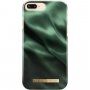 iDeal of Sweden kryt se vzorem saténu pro iPhone 6S Plus / 7 Plus / 8 Plus - smaragdově zelený