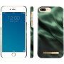 iDeal of Sweden kryt se vzorem saténu pro iPhone 6S Plus / 7 Plus / 8 Plus - smaragdově zelený