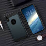 Odolný ochranný kryt na iPhone XS / iPhone X - broušená textura - šedý