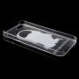 Průhledný kryt na iPhone 5 / 5S / SE (2016) - Homer Simpson - No Brain No Pain