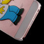 Průhledný kryt na iPhone 5 / 5S / SE (2016) - naštvaný Homer Simpson