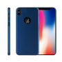 MOFI ultratenký kryt s ochranou čočky fotoaparátu pro iPhone XS / iPhone X - modrá