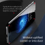 BASEUS 2v1 tvrzené sklo na přední i zadní stranu pro iPhone X / XS - bílé