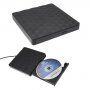 Přídavná mechanika pro čtení a zápis CD / DVD / CD-ROM s konektorem USB-A pro MacBook - černá