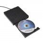 Přídavná mechanika pro čtení a zápis CD / DVD / CD-ROM s konektorem USB-A pro MacBook - černá