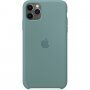 Apple originální silikonový kryt pro iPhone 11 Pro Max - kaktusově zelený