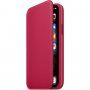 Apple Folio originální kožené pouzdro pro iPhone 11 Pro - malinové