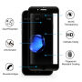 HAT PRINCE tvrzené 3D sklo pro celý obvod telefonu pro 8 / 7 - 0,2 mm - černá