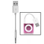 Synchronizační a nabíjecí kabel pro iPod shuffle - 10cm - bílý