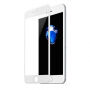 BASEUS tvrzené 3D sklo pro celý obvod telefonu pro 8 / 7 - 0,23 mm - bílá