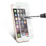 Tvrzené 3D sklo na celý obvod telefonu pro iPhone 6S / 6 - 0,3 mm - bílá