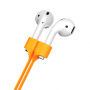 Baseus silikonový magnetický držák proti ztrátě pro AirPods - oranžový