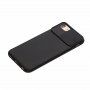 Kryt s posuvnou krytkou čočky fotoaparátu pro iPhone 6 Plus / 6S Plus / 7 Plus / 8 Plus - černý