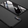 GKK kryt se 360-stupňovou ochranou proti nárazu pro iPhone X / XS - černý