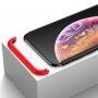 GKK kryt se 360-stupňovou ochranou proti nárazu pro iPhone X / XS - černý