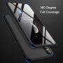 GKK kryt se 360-stupňovou ochranou proti nárazu pro iPhone X / XS - černý