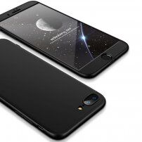 GKK kryt se 360-stupňovou ochranou proti nárazu pro iPhone 7 Plus / 8 Plus - černý