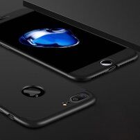 GKK kryt se 360-stupňovou ochranou proti nárazu pro iPhone 7 Plus - černý