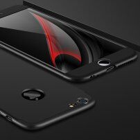 GKK kryt se 360-stupňovou ochranou proti nárazu pro iPhone 6 / 6S - černý