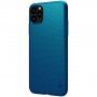 Nillkin matný kryt se zdrsněným povrchem pro iPhone 11 Pro Max - modrý