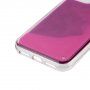 Přesýpací kryt svítící ve tmě pro iPhone 11 - purpurovo-fuchsiový