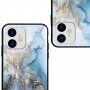 NXE kryt se skleněnou zadní stranou pro iPhone 11 - zlatý písek