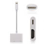 Video, nabíjecí a datová redukce - HDMI / Lightning na Lightning - bílá