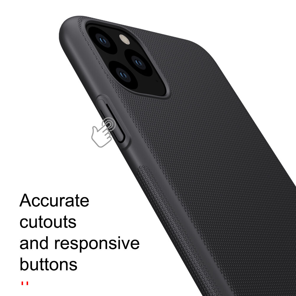 Nillkin matný kryt se zdrsněným povrchem pro iPhone 11 Pro Max - modrý