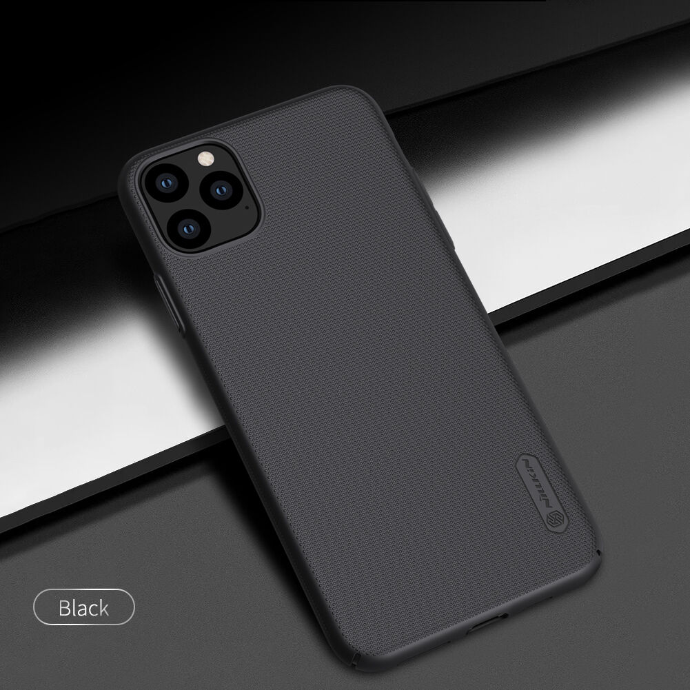 Nillkin matný kryt se zdrsněným povrchem pro iPhone 11 Pro Max - černý Nillkin matný kryt se zdrsněným povrchem pro iPhone 11 Pro Max - černý