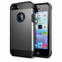 Super odolný "Armor" kryt pro iPhone 5 / 5S / SE (2016) - šedý