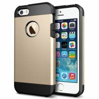 Super odolný "Armor" kryt pro iPhone 5 / 5S / SE (2016) - zlatý