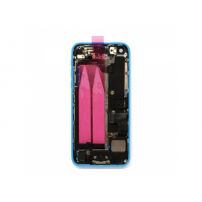 Plně osazený náhradní zadní kryt pro Apple iPhone 5C - modrý