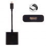 Video redukce - HDMI na USB-C - černá