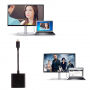 Video redukce - HDMI na USB-C - černá