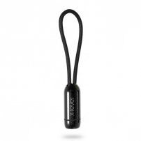 X-LEVEL elegantní USB / lightning kabel pro Apple iPhone / iPad / iPod - 8cm - černý