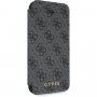 Guess 4G flipové pouzdro pro iPhone 7 / 8 / SE (2020/2022) - šedé