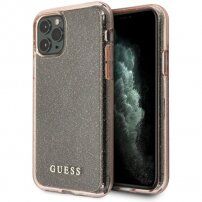 Guess Glitter kryt pro iPhone 11 Pro Max - růžový