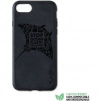 Wilma Matte Manta Eco ekologicky rozložitelný kryt pro iPhone 6 / 7 / 8 / SE (2020/2022) - černý